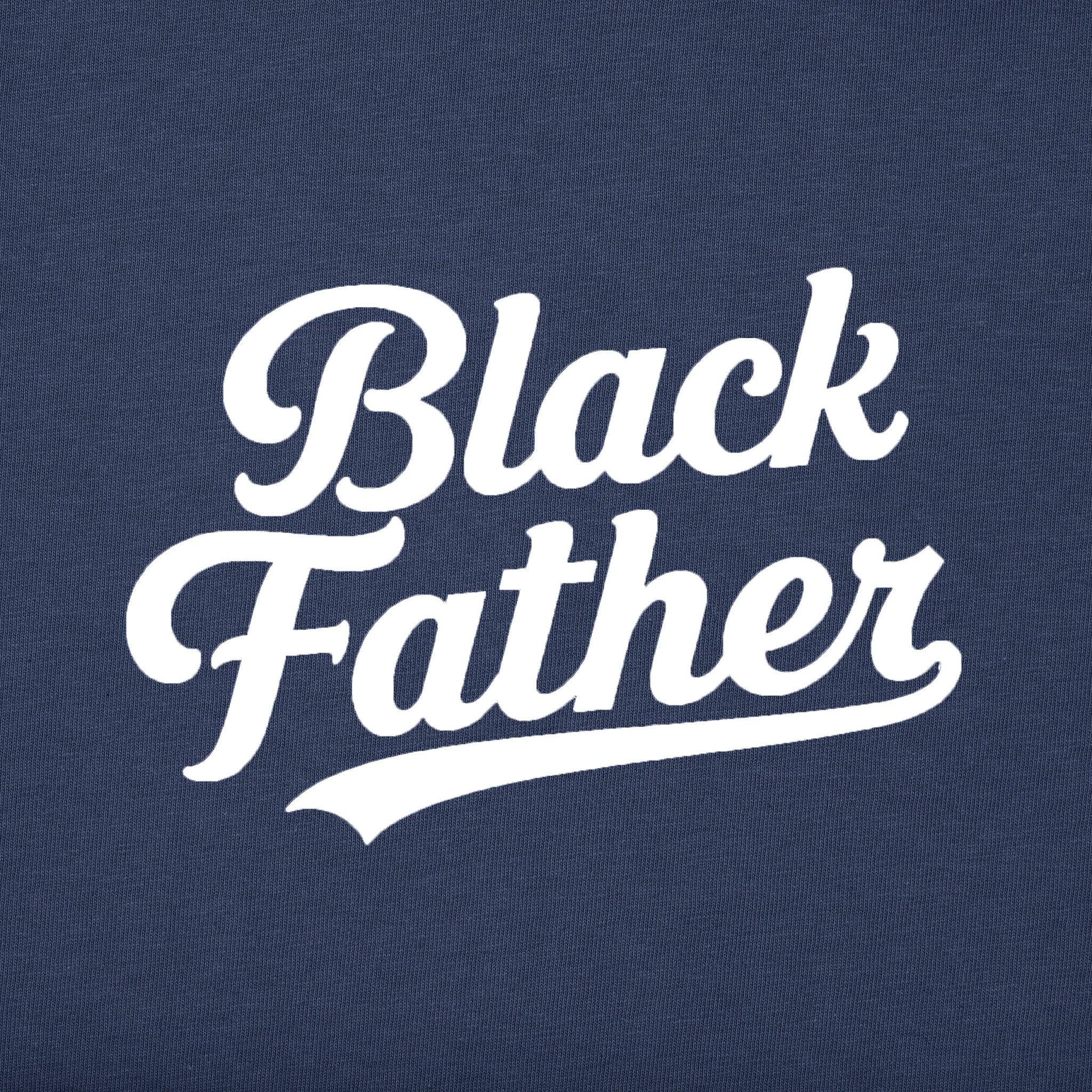 Black Father Script Tee - Use Code EXTRABLACK for Buy 1 get 2nd 60% OFF!
