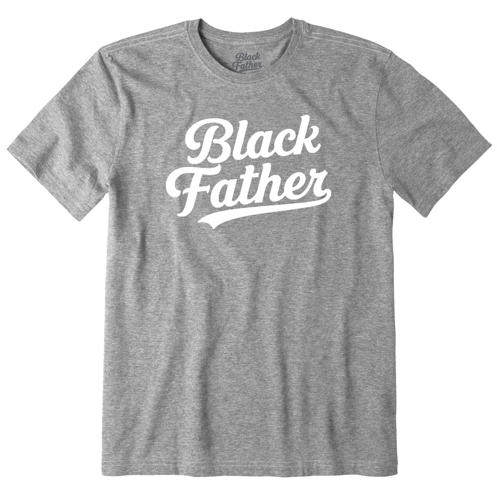 Black Father Script Tee - Use Code EXTRABLACK for Buy 1 get 2nd 60% OFF!