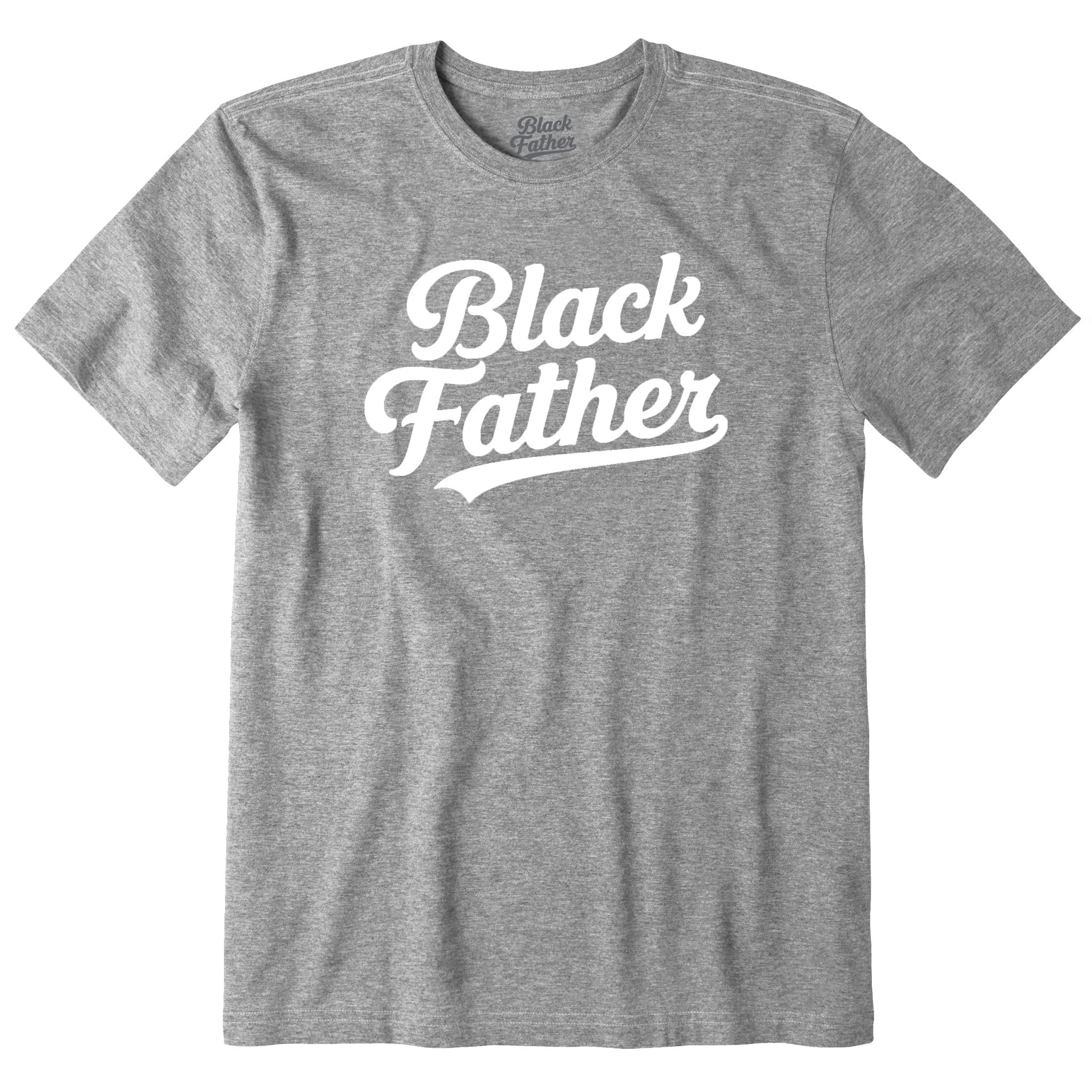 Black Father Script Tee - Use Code EXTRABLACK for Buy 1 get 2nd 60% OFF!