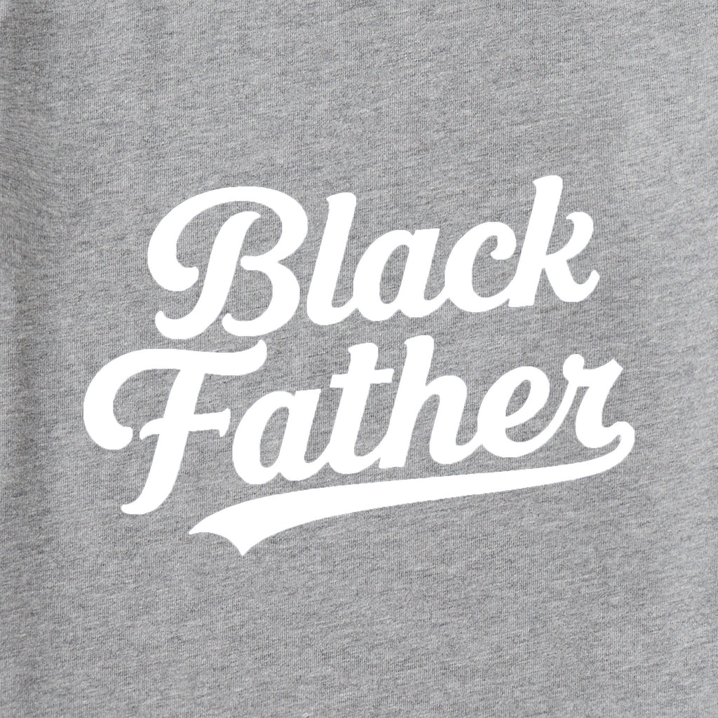 Black Father Script Tee - Use Code EXTRABLACK for Buy 1 get 2nd 60% OFF!