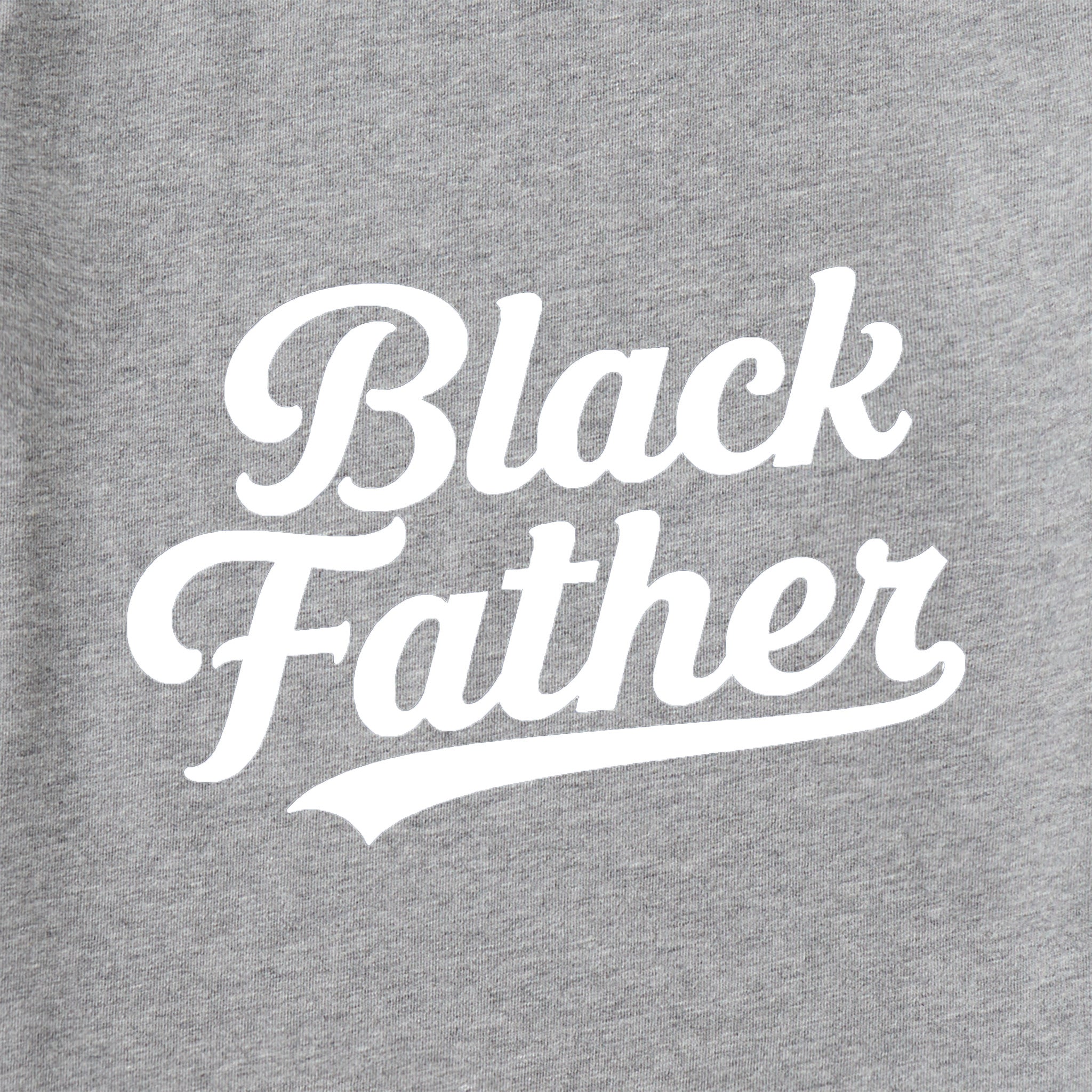 Black Father Script Tee - Use Code EXTRABLACK for Buy 1 get 2nd 60% OFF!