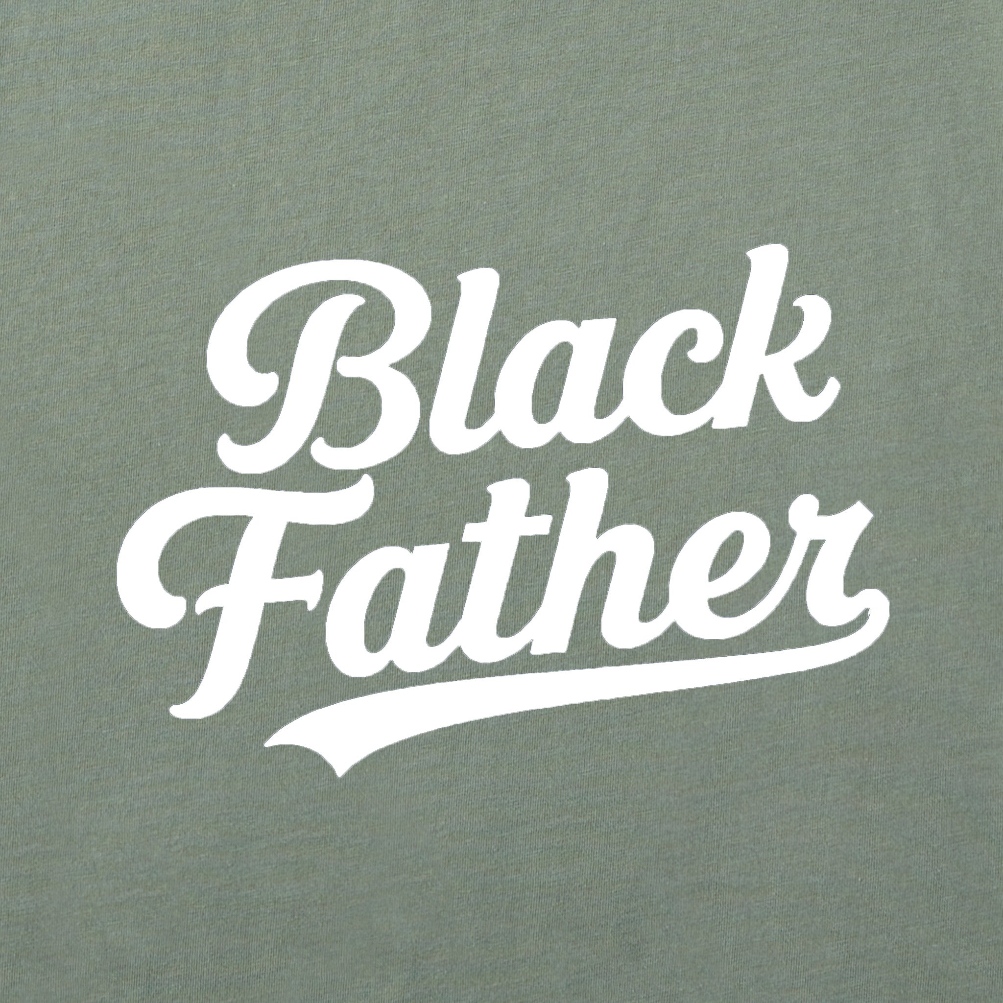 Black Father Script Tee - Use Code EXTRABLACK for Buy 1 get 2nd 60% OFF!
